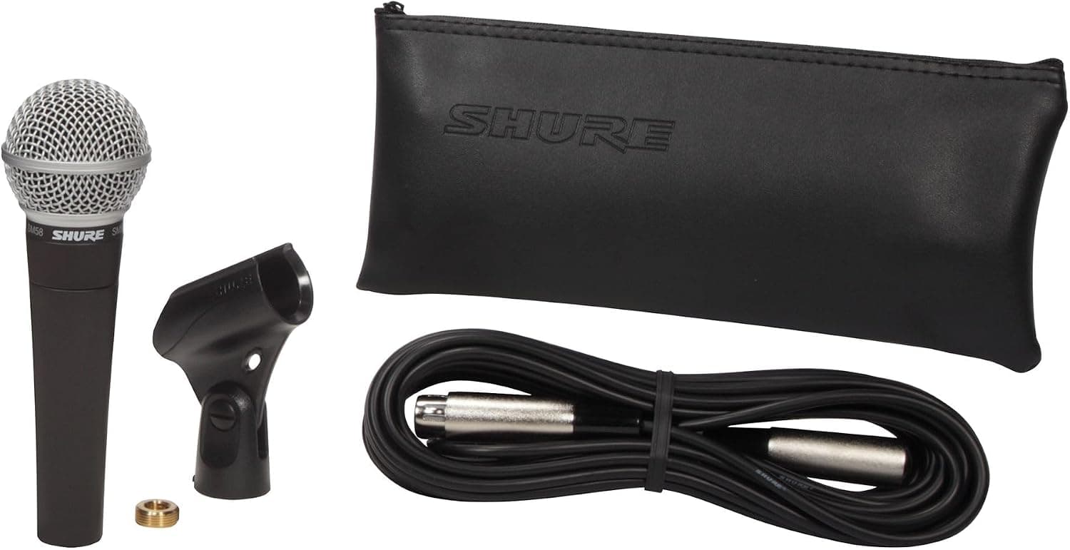 میکروفون وکال داینامیک Shure کاردیوئید مدل SM58-CN میکروفون وکال داینامیک Shure کاردیوئید مدل SM58-CN