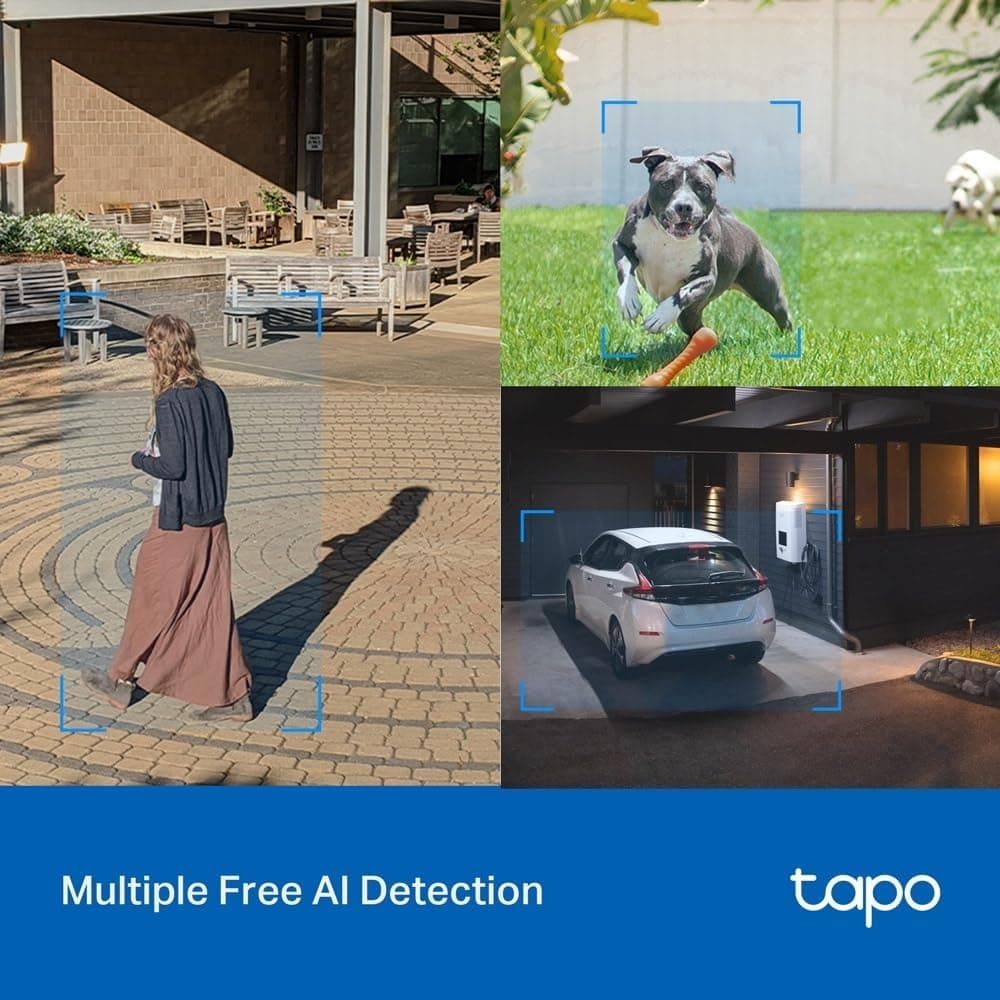 دوربین امنیتی فضای باز Tapo مدل C520WS، 2K QHD، چرخش 360°، IP66، دید در شب رنگی، صدای دوطرفه، ذخیرهسازی ابری/محلی و هشدار صوتیونوری دوربین امنیتی فضای باز Tapo مدل C520WS، 2K QHD، چرخش 360°، IP66، دید در شب رنگی، صدای دوطرفه، ذخیرهسازی ابری/محلی و هشدار صوتیونوری