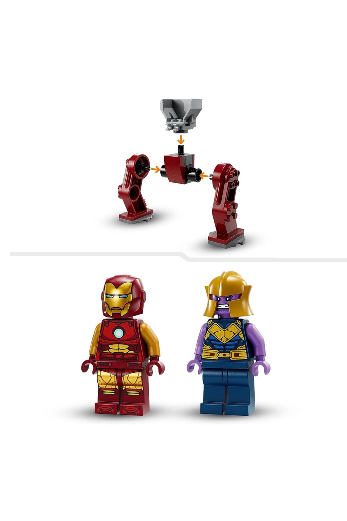 مجموعه ساختنی لگو Marvel Iron Man Hulkbuster برای مقابله با Thanos مدل 76263 مجموعه ساختنی لگو Marvel Iron Man Hulkbuster برای مقابله با Thanos مدل 76263