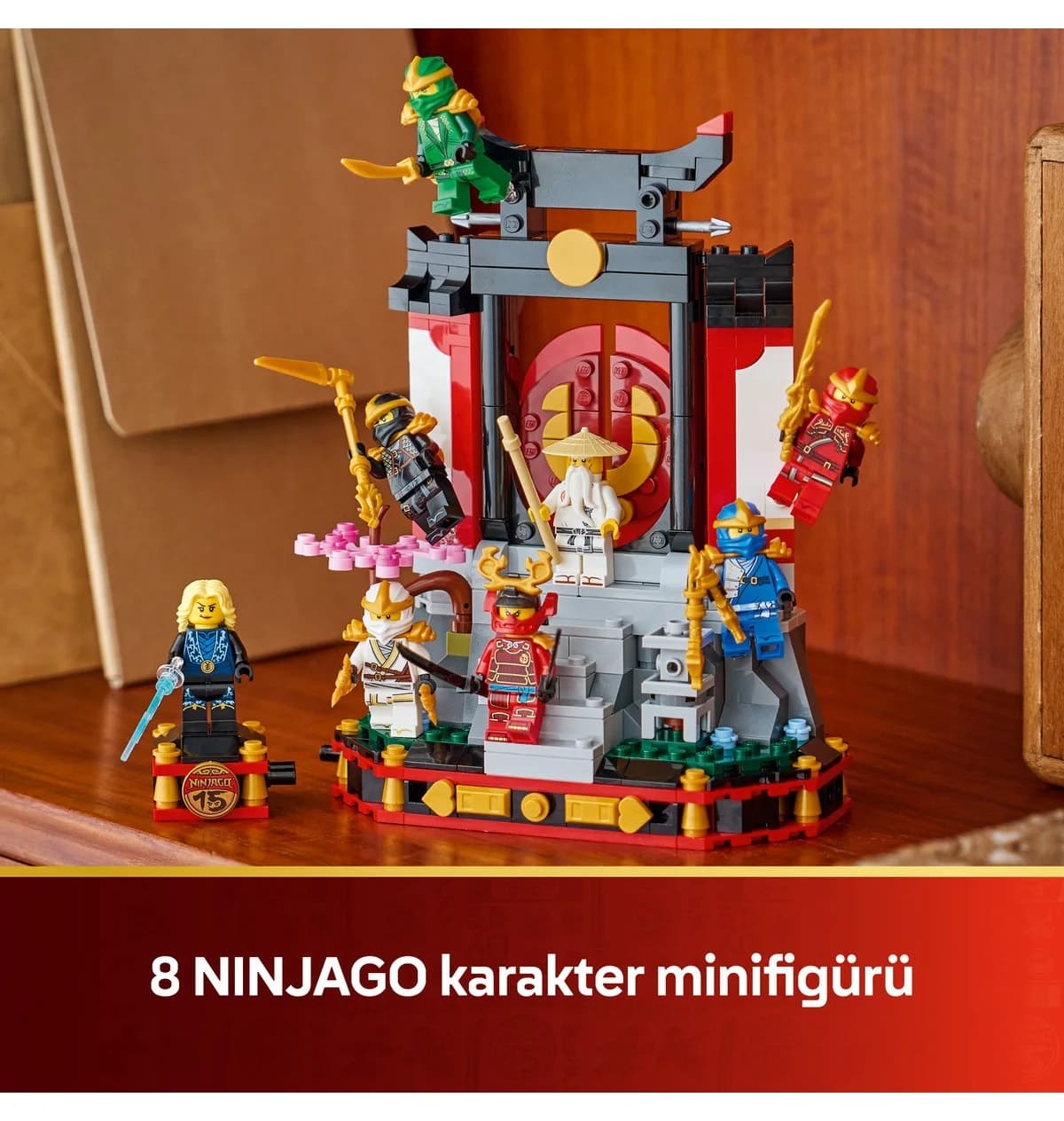 لگو NINJAGO نمایشی شخصیت ویژه پانزدهمین سالگرد مدل 71866 لگو NINJAGO نمایشی شخصیت ویژه پانزدهمین سالگرد مدل 71866
