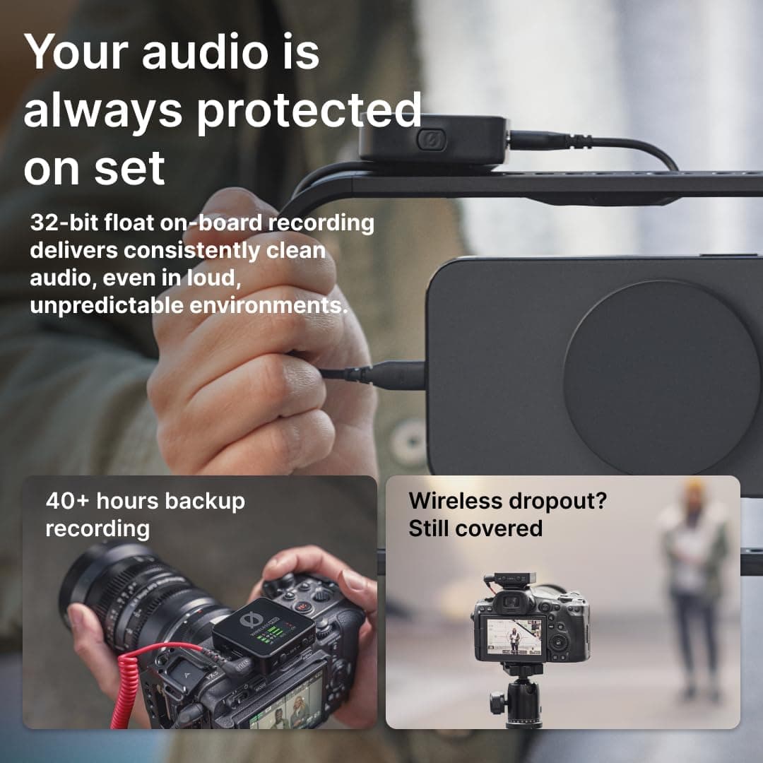 میکروفون بیسیم RØDE مدل Wireless PRO میکروفون بیسیم RØDE مدل Wireless PRO