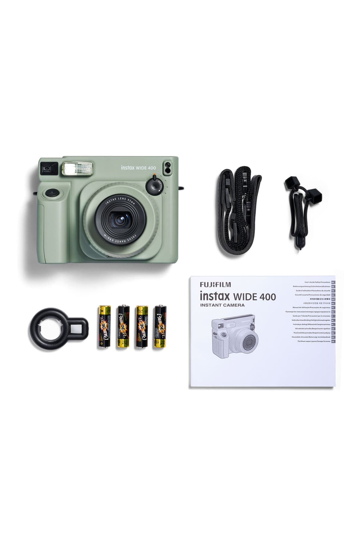 دوربین عکاسی Fujifilm سبز مدل Instax Wide 400 دوربین عکاسی Fujifilm سبز مدل Instax Wide 400