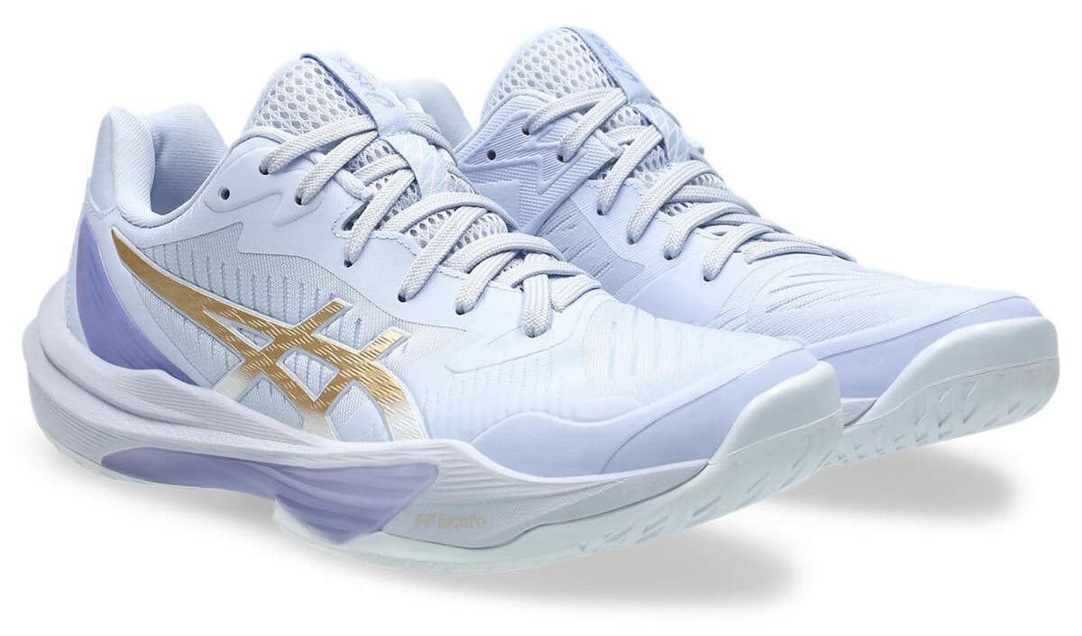 کفش والیبال زنانه Asics SKY ELITE FF 3 نیلی خام مدل 1052A075-400 کفش والیبال زنانه Asics SKY ELITE FF 3 نیلی خام مدل 1052A075-400