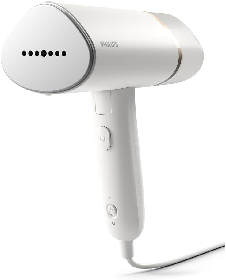 اتوی بخار دستی PHILIPS سری 3000 تاشو، آمادهسازی 30 ثانیهای، 1000W و بخار مداوم 20g/dak مدل STH3020/10 اتوی بخار دستی PHILIPS سری 3000 تاشو، آمادهسازی 30 ثانیهای، 1000W و بخار مداوم 20g/dak مدل STH3020/10