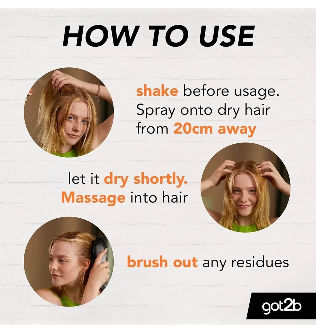 شامپو خشک Got2B Fresh It Up Texture 3×200ml شامپو خشک Got2B Fresh It Up Texture 3×200ml