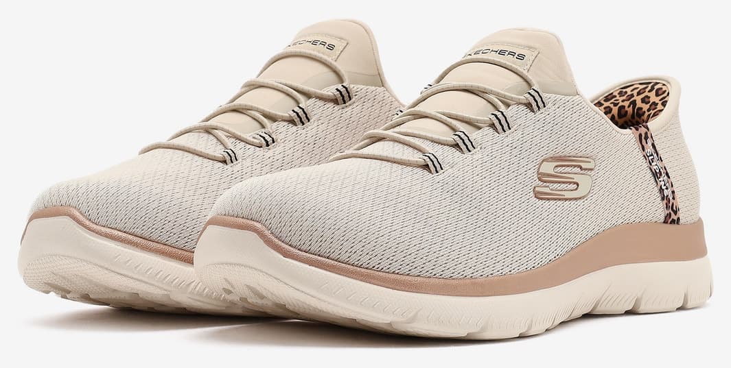 کفش ورزشی زنانه Skechers بژ SUMMITS LEOPARD CHIC مدل 150275TK NTMT کفش ورزشی زنانه Skechers بژ SUMMITS LEOPARD CHIC مدل 150275TK NTMT