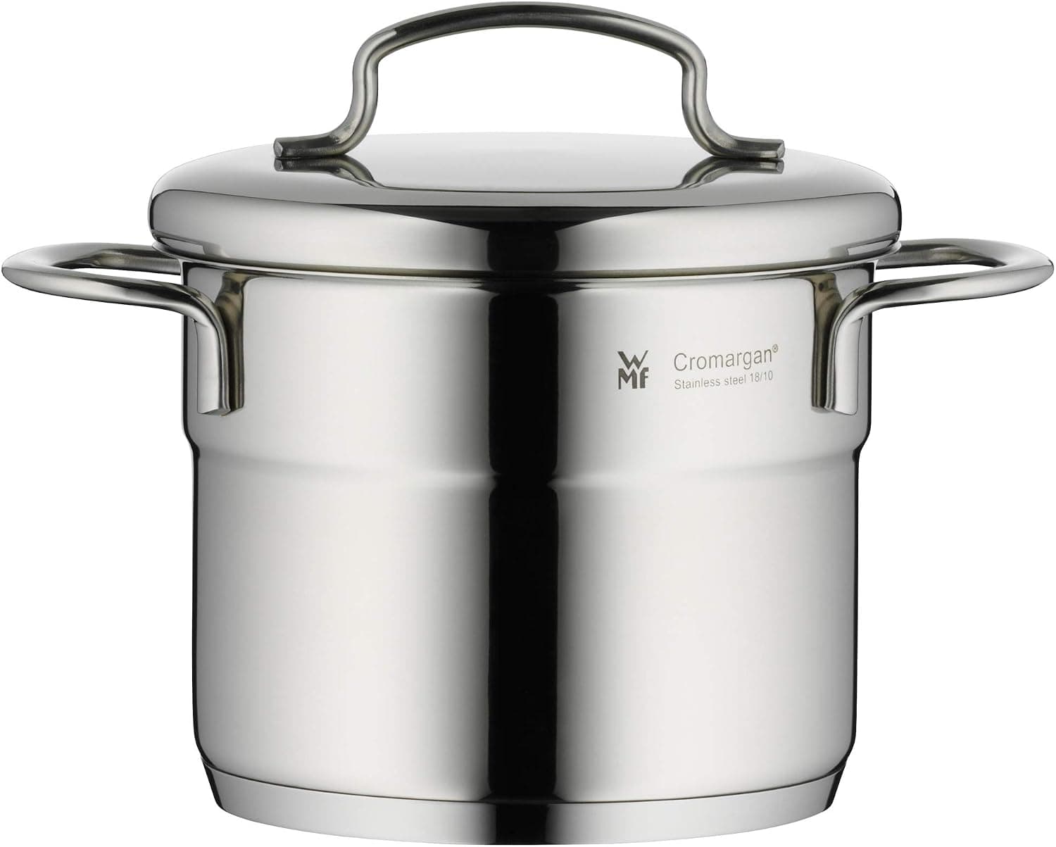 قابلمه کوچک WMF دربدار 14 cm 0.9 L Cromargan استیل ضدزنگ مناسب اجاق القایی قابلمه کوچک WMF دربدار 14 cm 0.9 L Cromargan استیل ضدزنگ مناسب اجاق القایی