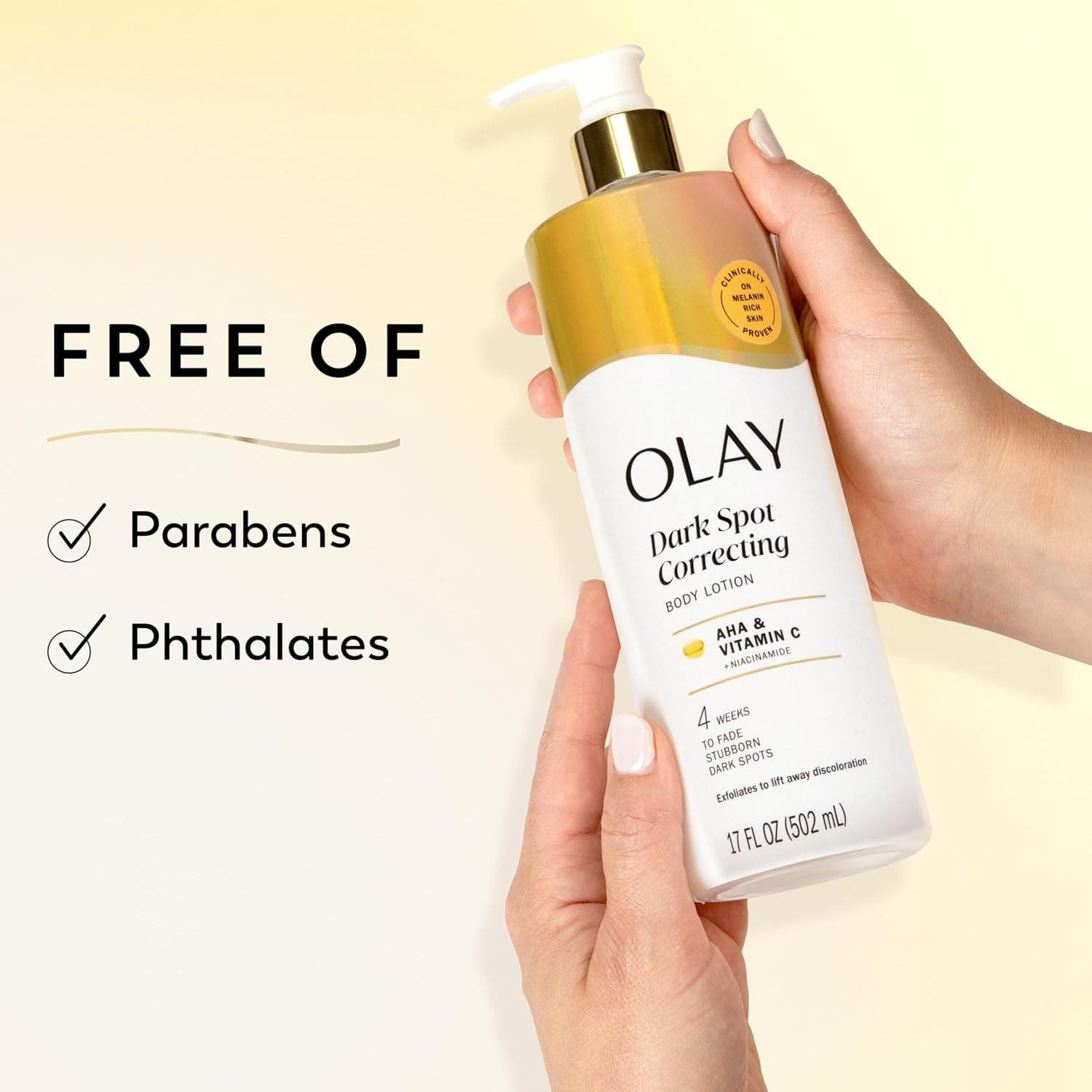 لوسیون بدن زنانه Olay با سرم AHA کاهش تیرگی پوست 17 fl oz لوسیون بدن زنانه Olay با سرم AHA کاهش تیرگی پوست 17 fl oz