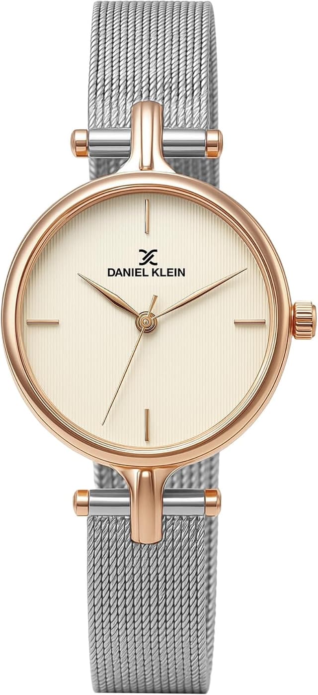 ساعت مچی زنانه Daniel Klein آنالوگ با صفحه نقرهای مدل DK11914-2 ساعت مچی زنانه Daniel Klein آنالوگ با صفحه نقرهای مدل DK11914-2