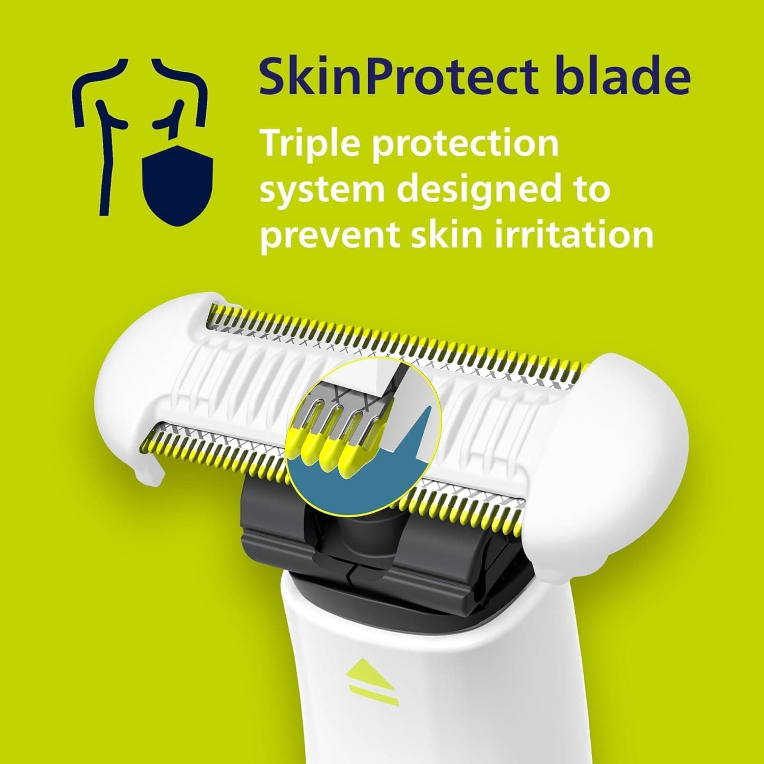 ماشین اصلاح برقی مردانه PHILIPS OneBlade تریمر ناحیه حساس مدل QP1924/30 سفید ماشین اصلاح برقی مردانه PHILIPS OneBlade تریمر ناحیه حساس مدل QP1924/30 سفید