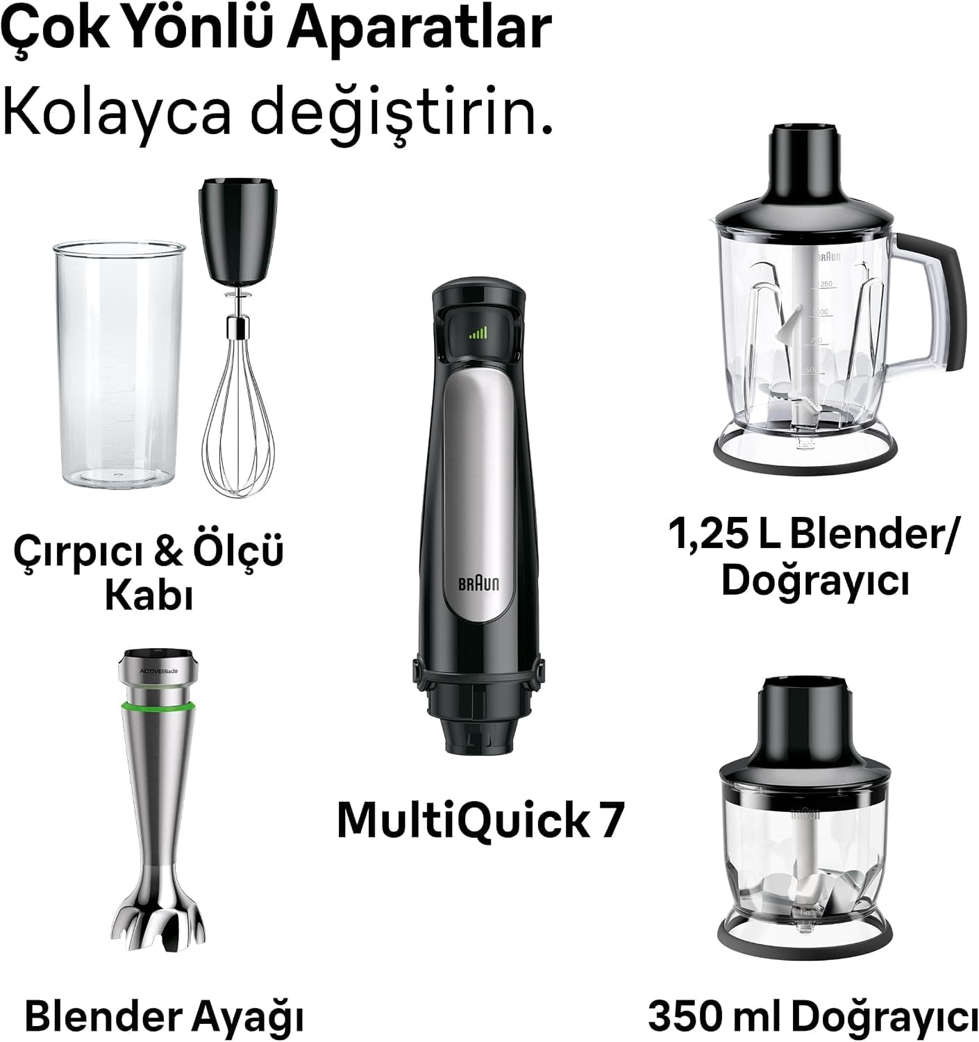 میکسر دستی Braun MultiQuick 7 Soup مدل MQ 700 با توان 1000 Watt مشکی میکسر دستی Braun MultiQuick 7 Soup مدل MQ 700 با توان 1000 Watt مشکی