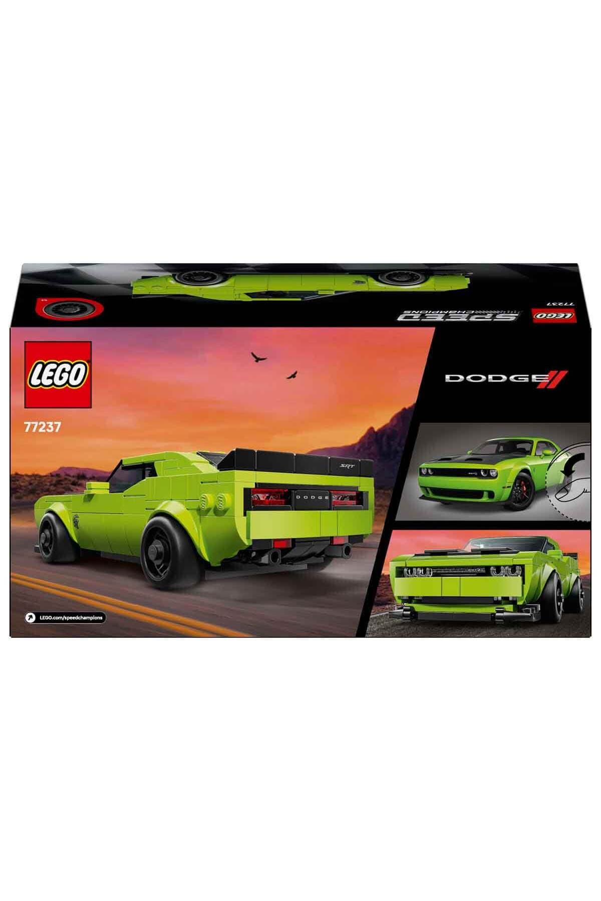 ماشین اسپرت کودکان 9 سال به بالا لگو Speed Champions Dodge Challenger SRT Hellcat مدل 77237 ماشین اسپرت کودکان 9 سال به بالا لگو Speed Champions Dodge Challenger SRT Hellcat مدل 77237