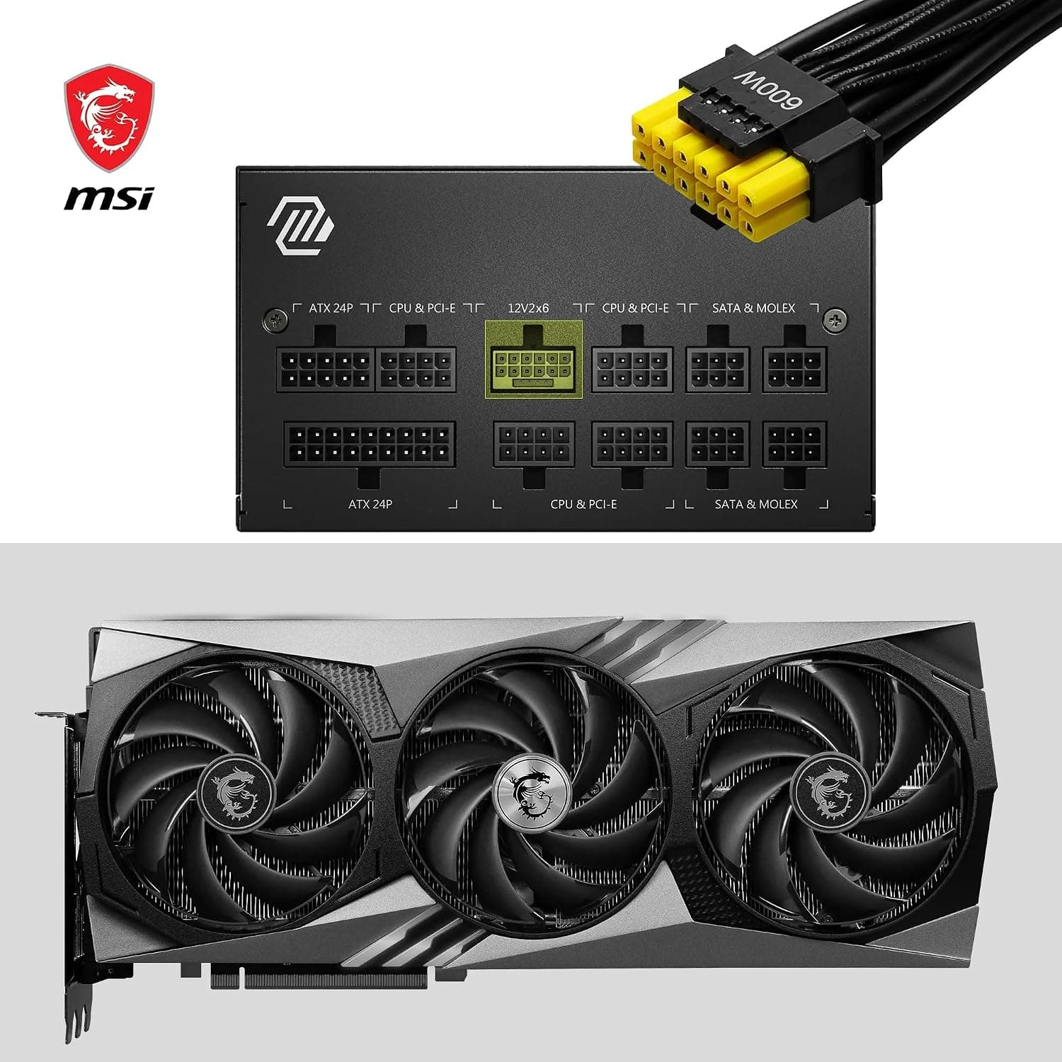 منبع تغذیه گیمینگ MSI تمامماژولار مشکی مدل MAG A850GL PCIe5 850W 80+ Gold منبع تغذیه گیمینگ MSI تمامماژولار مشکی مدل MAG A850GL PCIe5 850W 80+ Gold