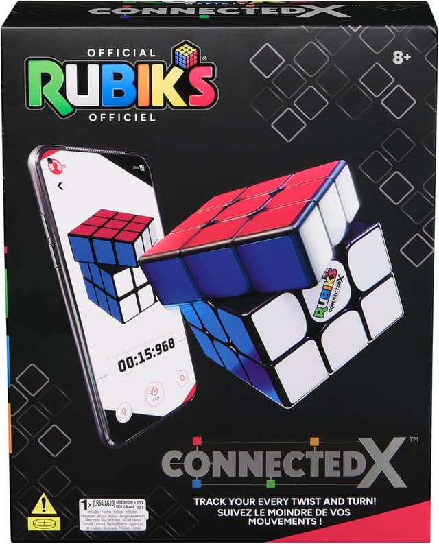 مکعب پازل بزرگسالان و کودکان Rubik's مدل Connected X، 3 x 3، مناسب 8 سال به بالا مکعب پازل بزرگسالان و کودکان Rubik's مدل Connected X، 3 x 3، مناسب 8 سال به بالا