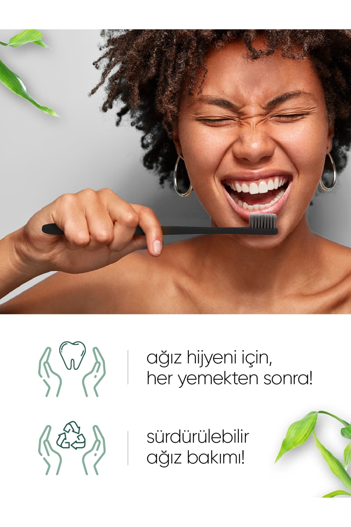 مسواک TBRUSH وگان زیستتجزیهپذیر مشکی سفتی متوسط مسواک TBRUSH وگان زیستتجزیهپذیر مشکی سفتی متوسط