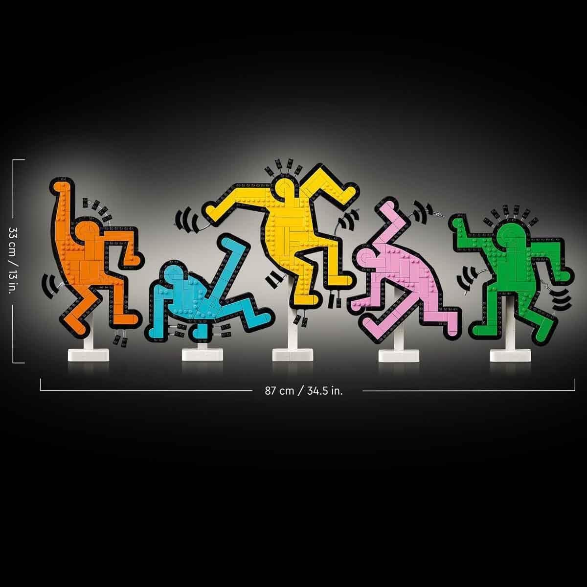 لگو Art Keith Haring فیگورهای رقصان مدل 31216 لگو Art Keith Haring فیگورهای رقصان مدل 31216