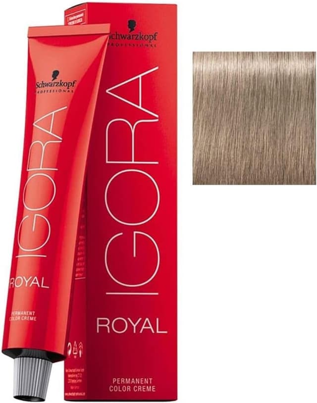 رنگ مو Schwarzkopf Igora Royal بلوند خاکستری 60ml شماره 9.1 رنگ مو Schwarzkopf Igora Royal بلوند خاکستری 60ml شماره 9.1