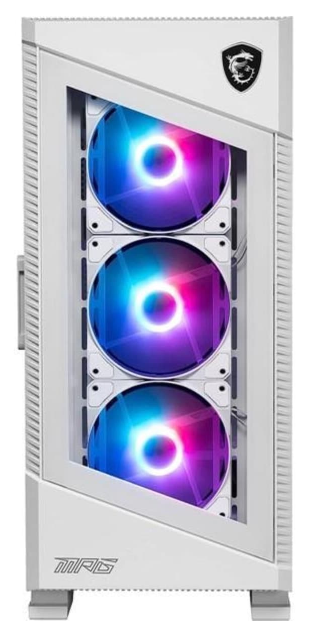 کیس کامپیوتر گیمینگ MSI MID-TOWER فن 4-RGB سفید مدل MPG VELOX 100R کیس کامپیوتر گیمینگ MSI MID-TOWER فن 4-RGB سفید مدل MPG VELOX 100R