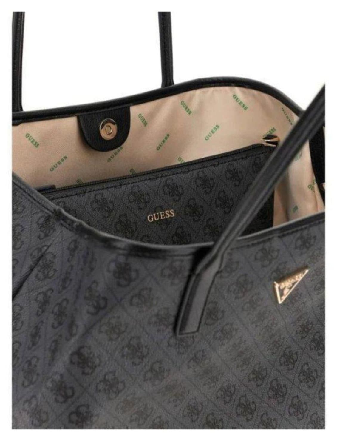 کیف دوشی زنانه Guess ECO VICTTORIA LRG دو کاره TOTE مدل ESG951429 کیف دوشی زنانه Guess ECO VICTTORIA LRG دو کاره TOTE مدل ESG951429