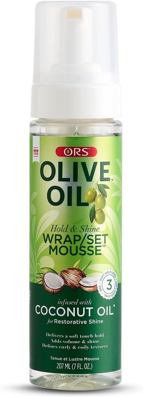 موس مو ORS روغن زیتون مدل WRAP/SET 7 Fl Oz موس مو ORS روغن زیتون مدل WRAP/SET 7 Fl Oz