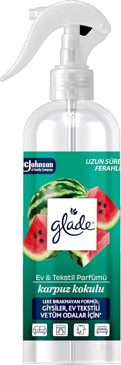 عطر خانه و منسوجات Glade رایحه هندوانه 450ml عطر خانه و منسوجات Glade رایحه هندوانه 450ml