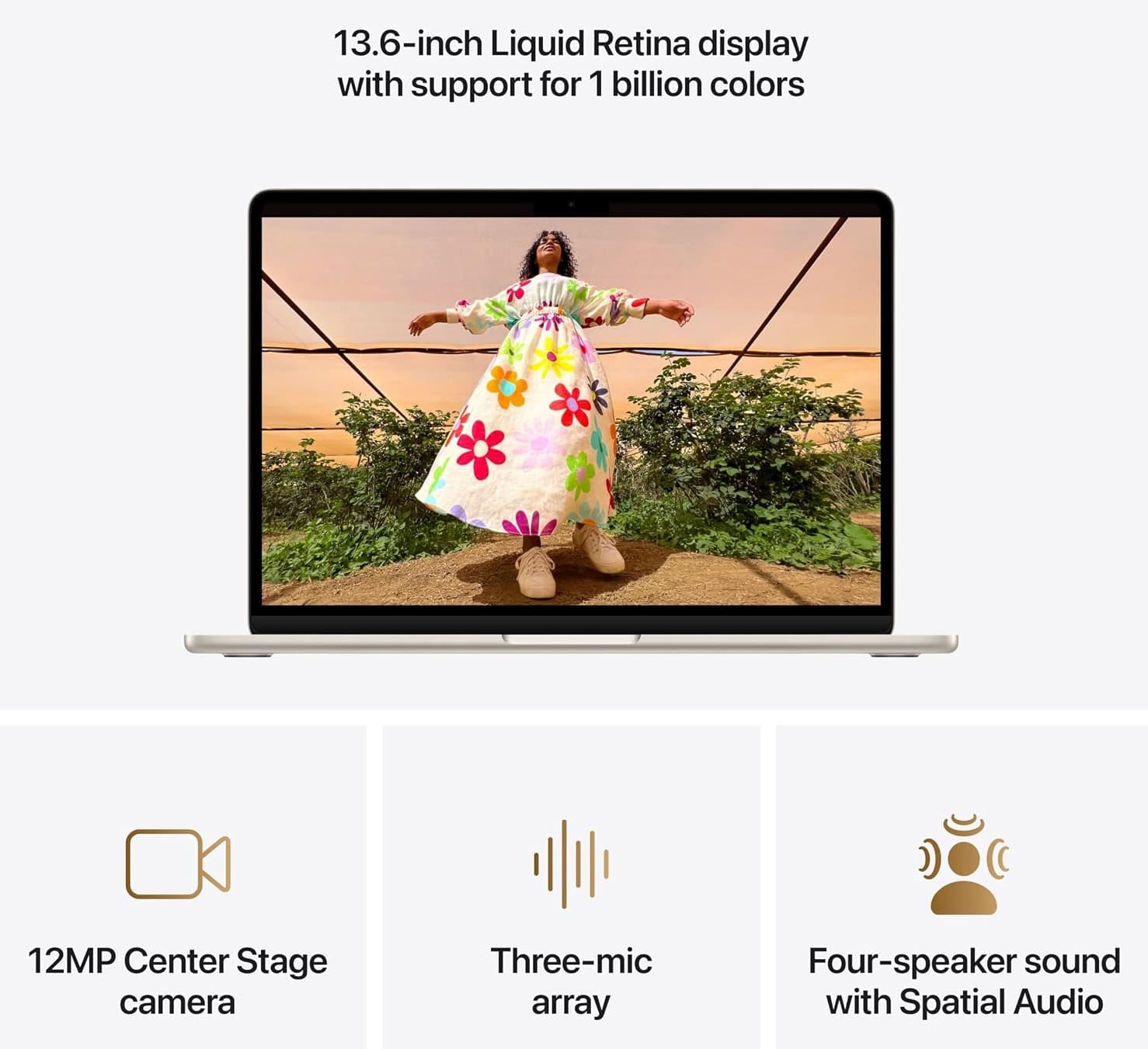 لپتاپ Apple MacBook Air 13 اینچی با تراشه M5 و حافظه 16GB لپتاپ Apple MacBook Air 13 اینچی با تراشه M5 و حافظه 16GB