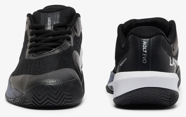 کفش تنیس زنانه Lacoste مشکی مدل AG-LT Evo کفش تنیس زنانه Lacoste مشکی مدل AG-LT Evo