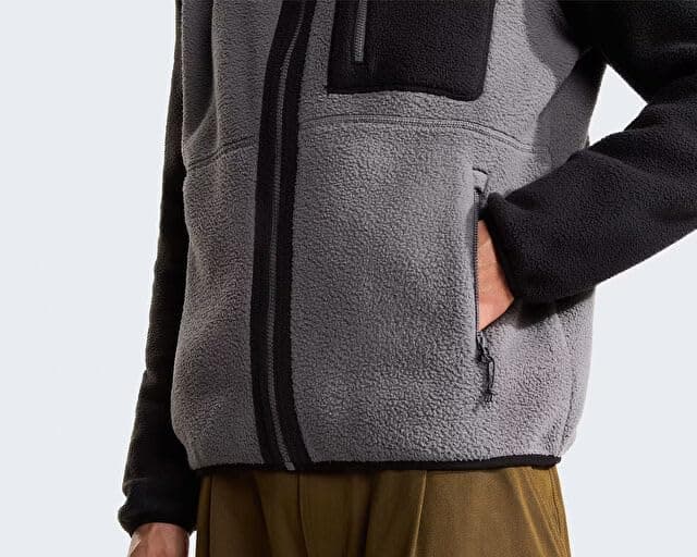 ژاکت پولار مردانه The North Face YUMIORI FULL ZIP مدل NF0A883RRPI1 خاکستری M ژاکت پولار مردانه The North Face YUMIORI FULL ZIP مدل NF0A883RRPI1 خاکستری M