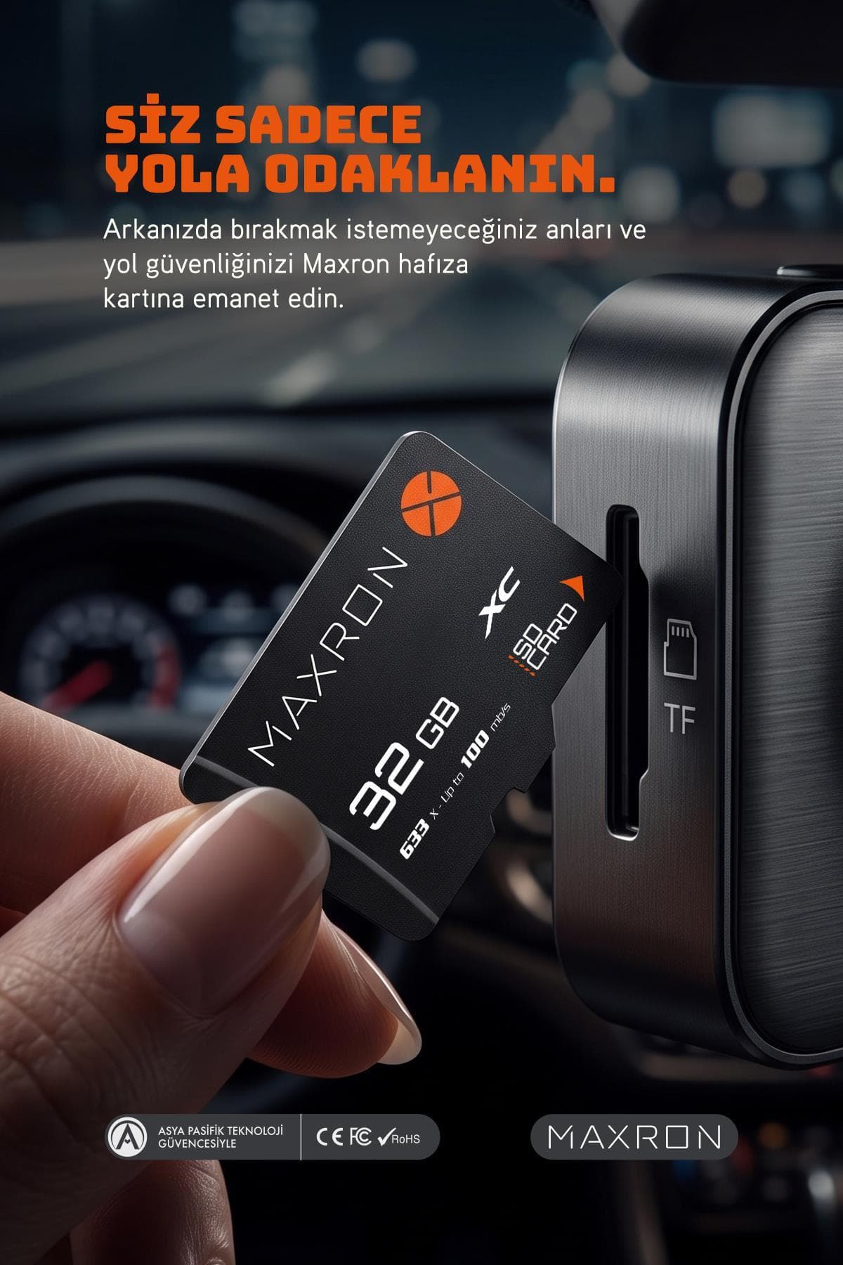 کارت حافظه 32GB Maxron کلاس 10 سازگار با دوربین مینی، امنیتی خانگی و خودرویی و تلفن همراه کارت حافظه 32GB Maxron کلاس 10 سازگار با دوربین مینی، امنیتی خانگی و خودرویی و تلفن همراه