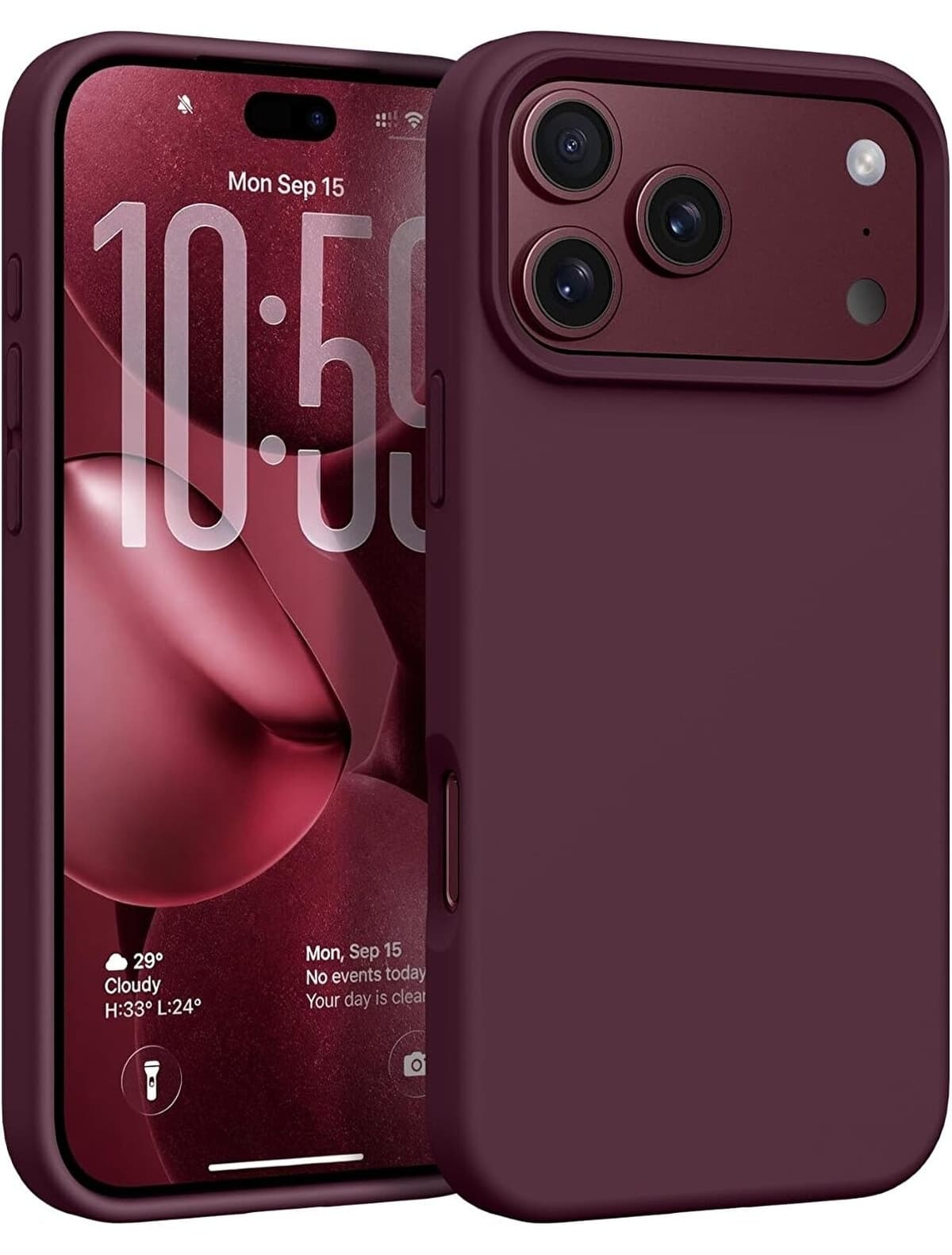 قاب گوشی سیلیکونی WANNA PROTECT iPhone 17 Pro Max / 18 Pro Max مخملی قاب گوشی سیلیکونی WANNA PROTECT iPhone 17 Pro Max / 18 Pro Max مخملی
