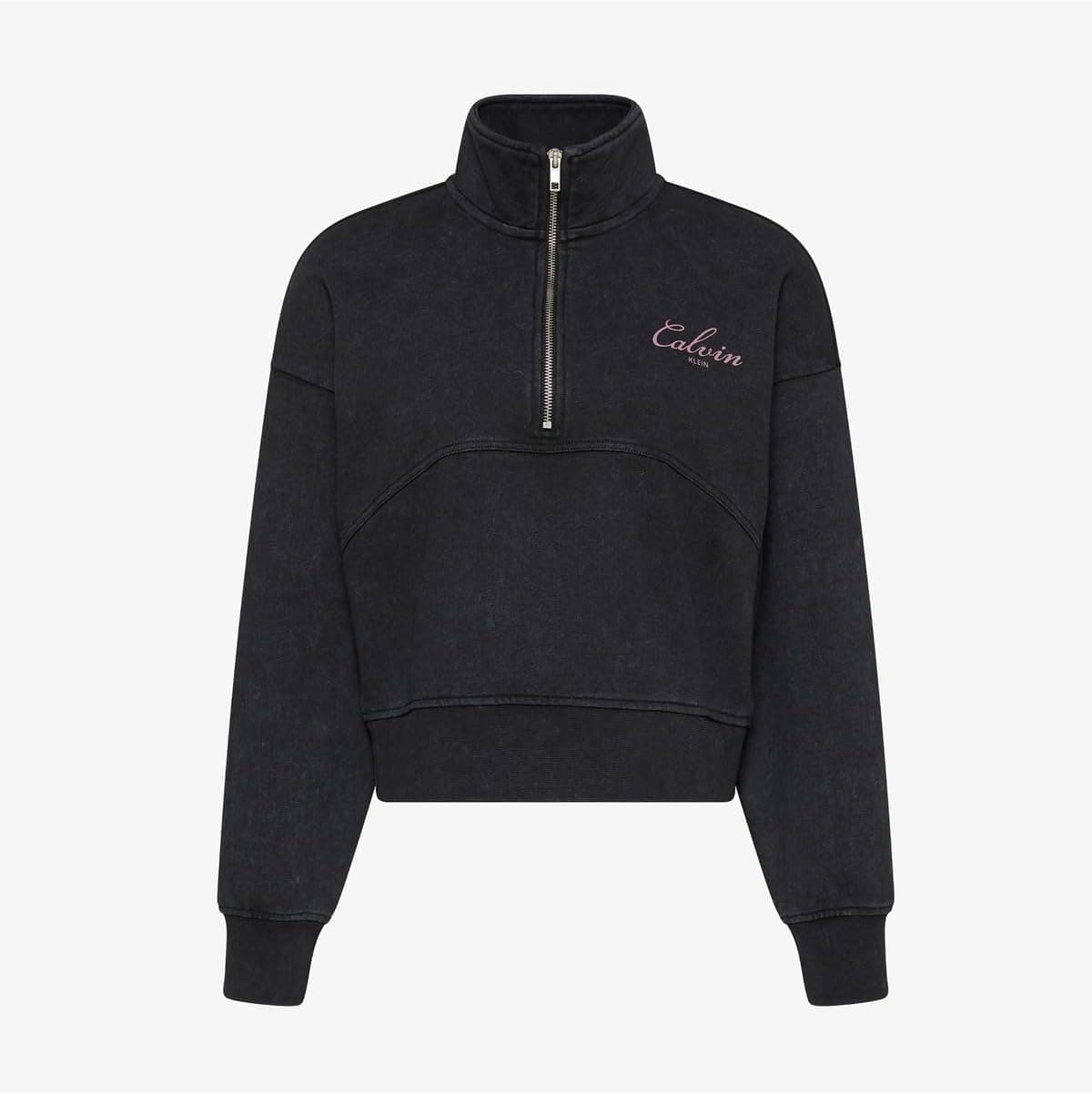 سویشرت مشکی Calvin Klein از جنس French Terry با شستوشوی Indigo Wash مدل LV047H239G سویشرت مشکی Calvin Klein از جنس French Terry با شستوشوی Indigo Wash مدل LV047H239G