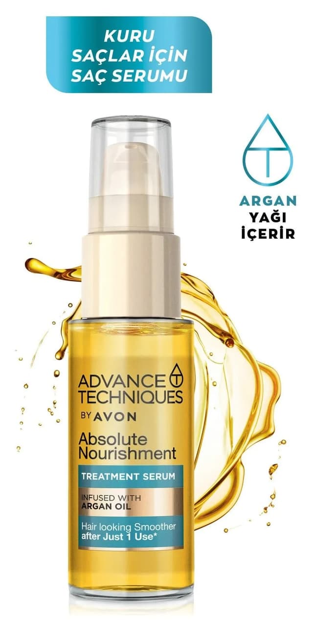 سرم مو Avon Advance Techniques حاوی روغن آرگان مراکشی مغذی 30ml سرم مو Avon Advance Techniques حاوی روغن آرگان مراکشی مغذی 30ml