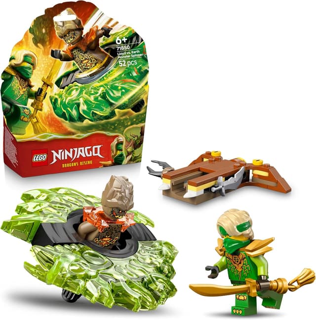لگو 71850 NINJAGO Lloyd در برابر فرفره هیولای خاکی لگو 71850 NINJAGO Lloyd در برابر فرفره هیولای خاکی