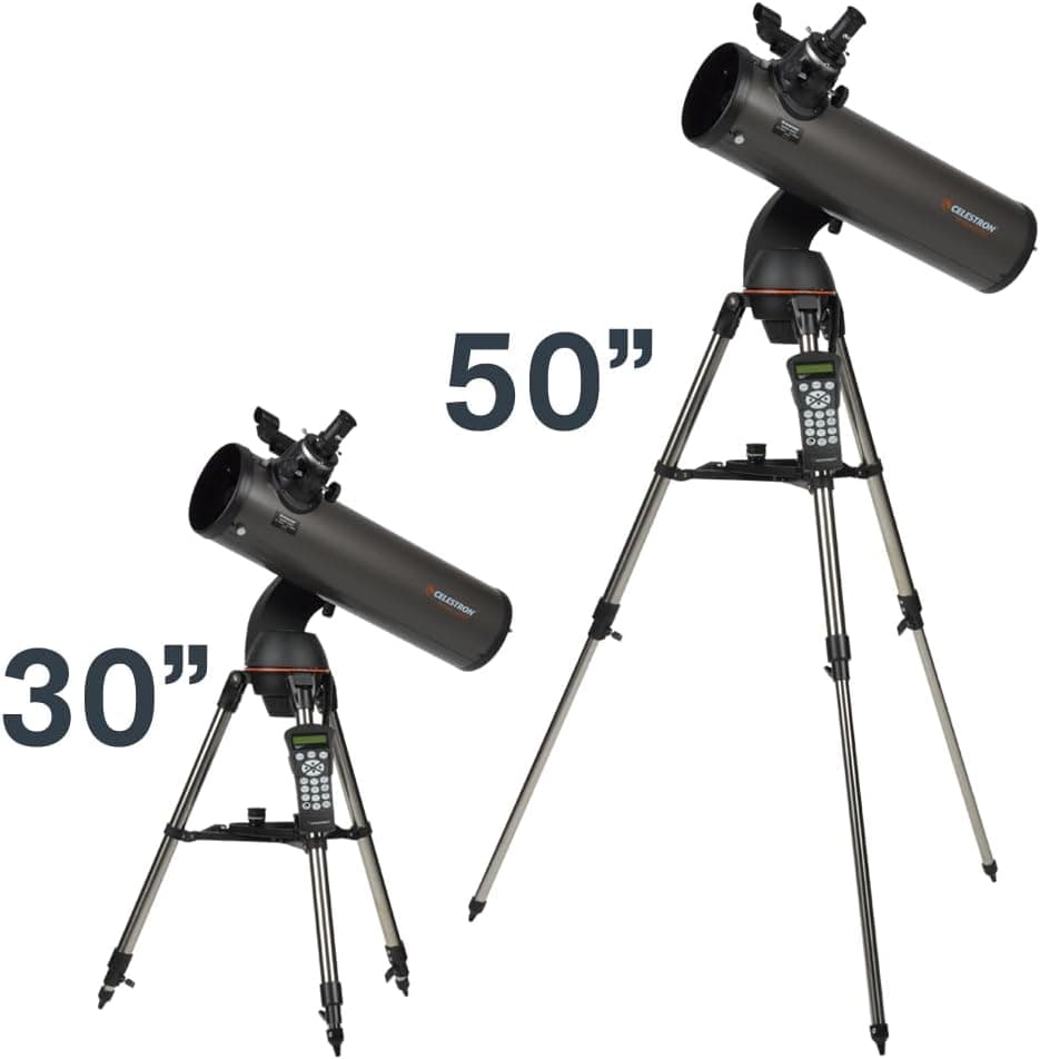تلسکوپ Celestron نیوتنی بازتابی کامپیوتری قابل حمل مدل 31145 NexStar 130SLT خاکستری تلسکوپ Celestron نیوتنی بازتابی کامپیوتری قابل حمل مدل 31145 NexStar 130SLT خاکستری