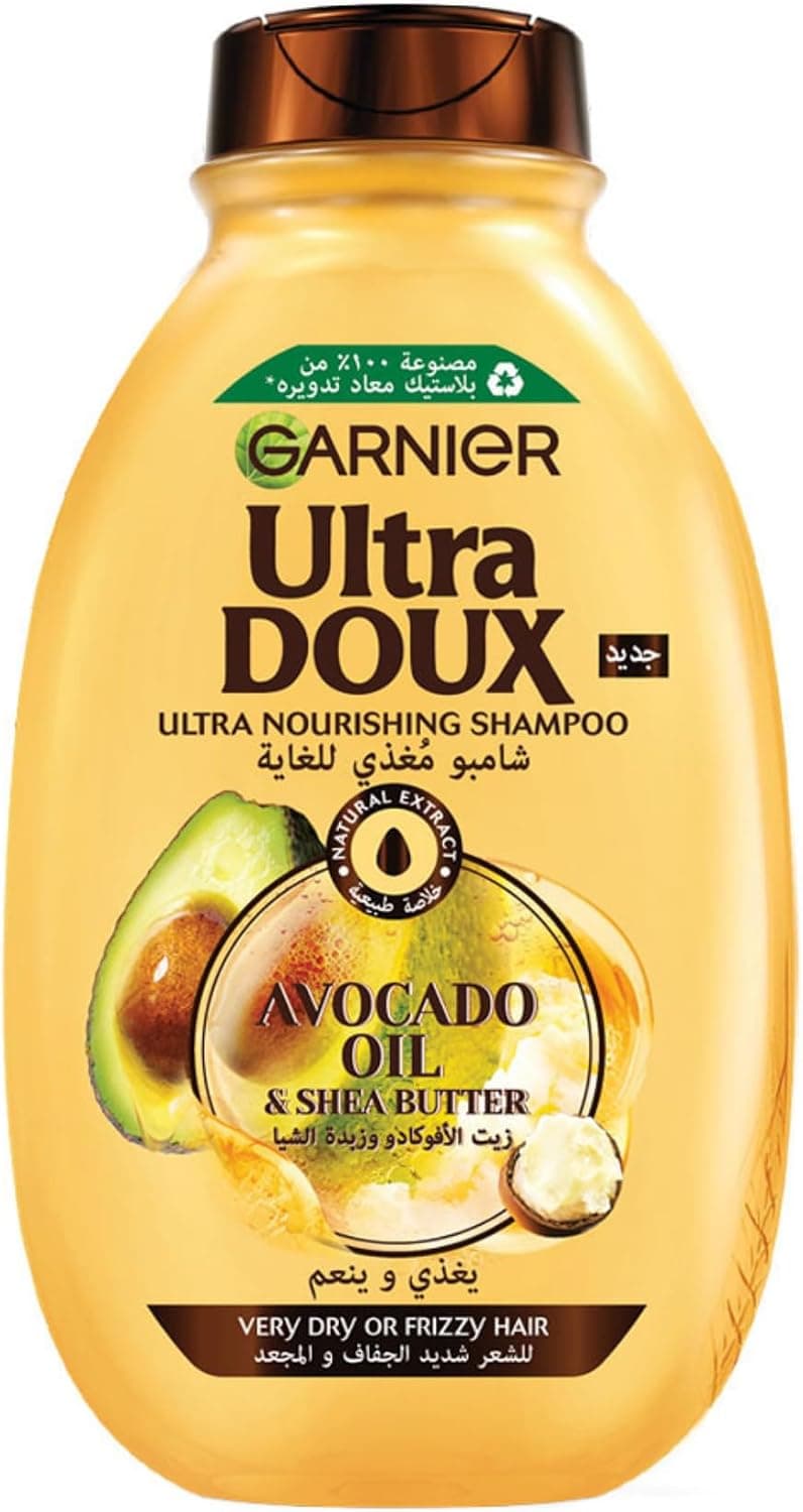 شامپو تغذیهکننده موهای خیلی خشک و وز Garnier با روغن آووکادو و کره شیباتر 1000 ml شامپو تغذیهکننده موهای خیلی خشک و وز Garnier با روغن آووکادو و کره شیباتر 1000 ml