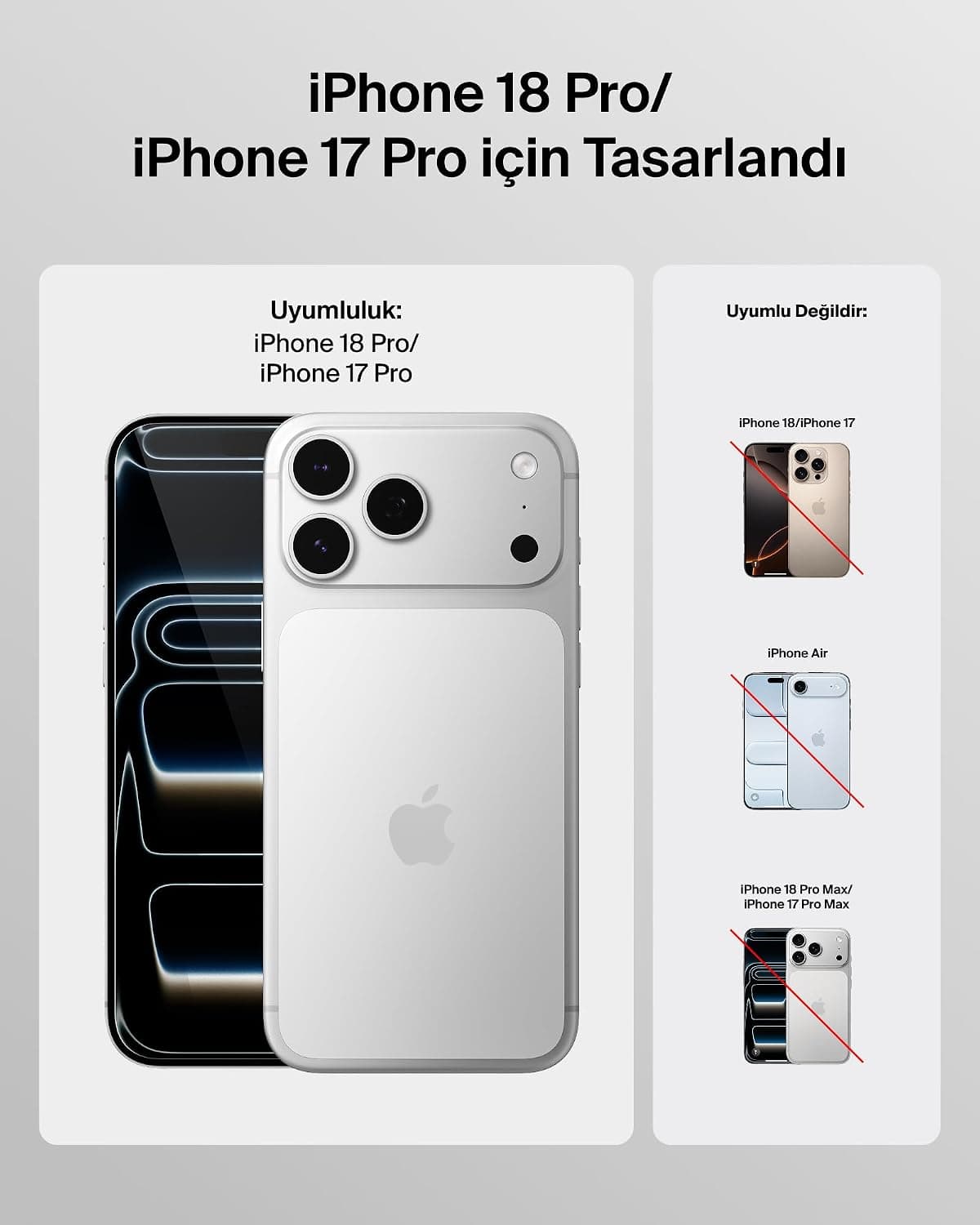 محافظ صفحه نمایش Belkin TemperedGlass برای iPhone 18 Pro/17 Pro بسته 2 تایی محافظ صفحه نمایش Belkin TemperedGlass برای iPhone 18 Pro/17 Pro بسته 2 تایی
