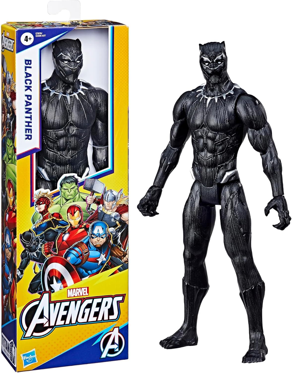 فیگور اکشن Hasbro Black Panther از سری Titan Hero Series 30 cm فیگور اکشن Hasbro Black Panther از سری Titan Hero Series 30 cm