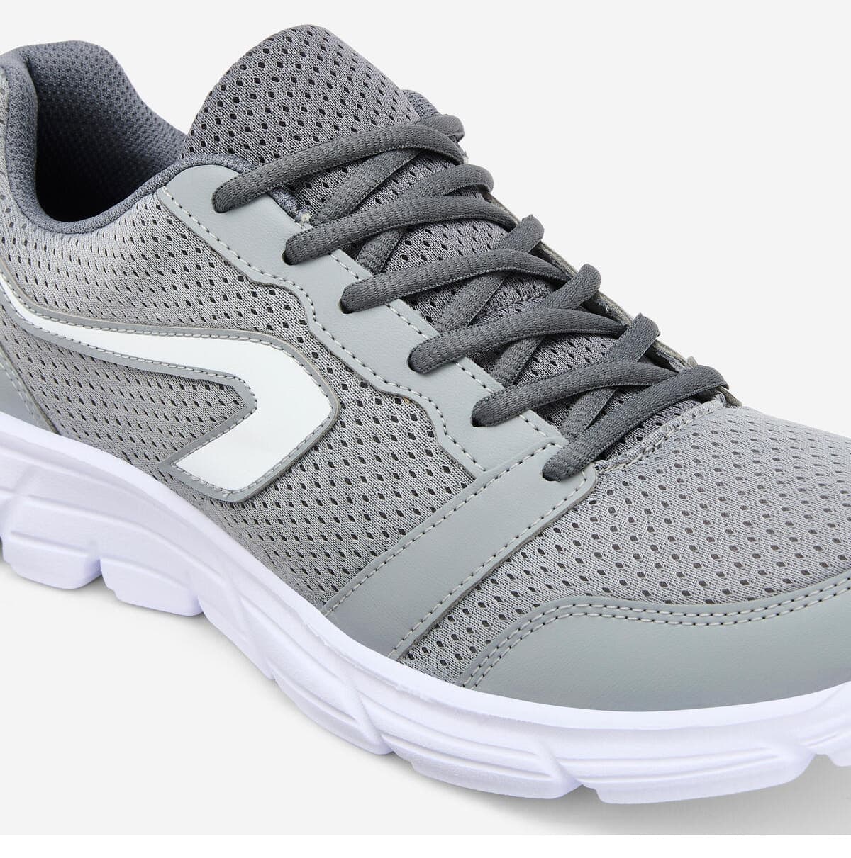 کفش دویدن مردانه Decathlon خاکستری مدل Run 100 کفش دویدن مردانه Decathlon خاکستری مدل Run 100