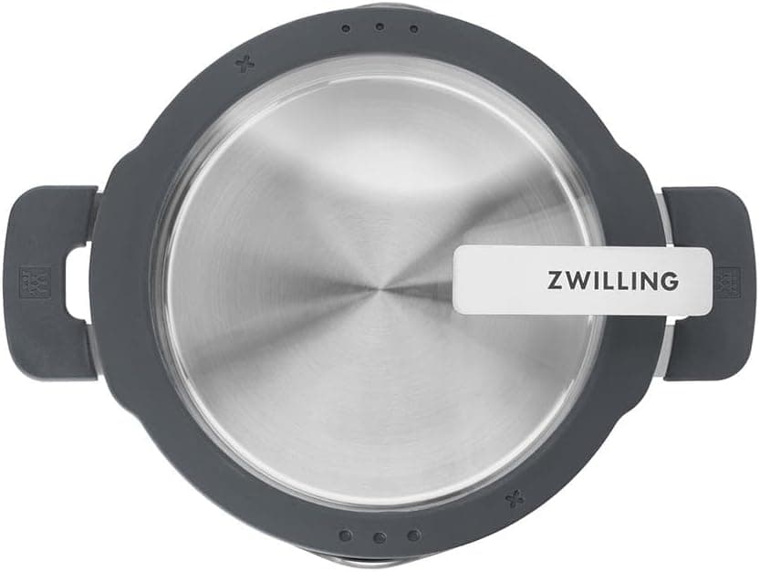 سرویس قابلمه ZWILLING SIMPLIFY استیل ضدزنگ 5 پارچه نقرهای و مشکی مدل 668700050 سرویس قابلمه ZWILLING SIMPLIFY استیل ضدزنگ 5 پارچه نقرهای و مشکی مدل 668700050