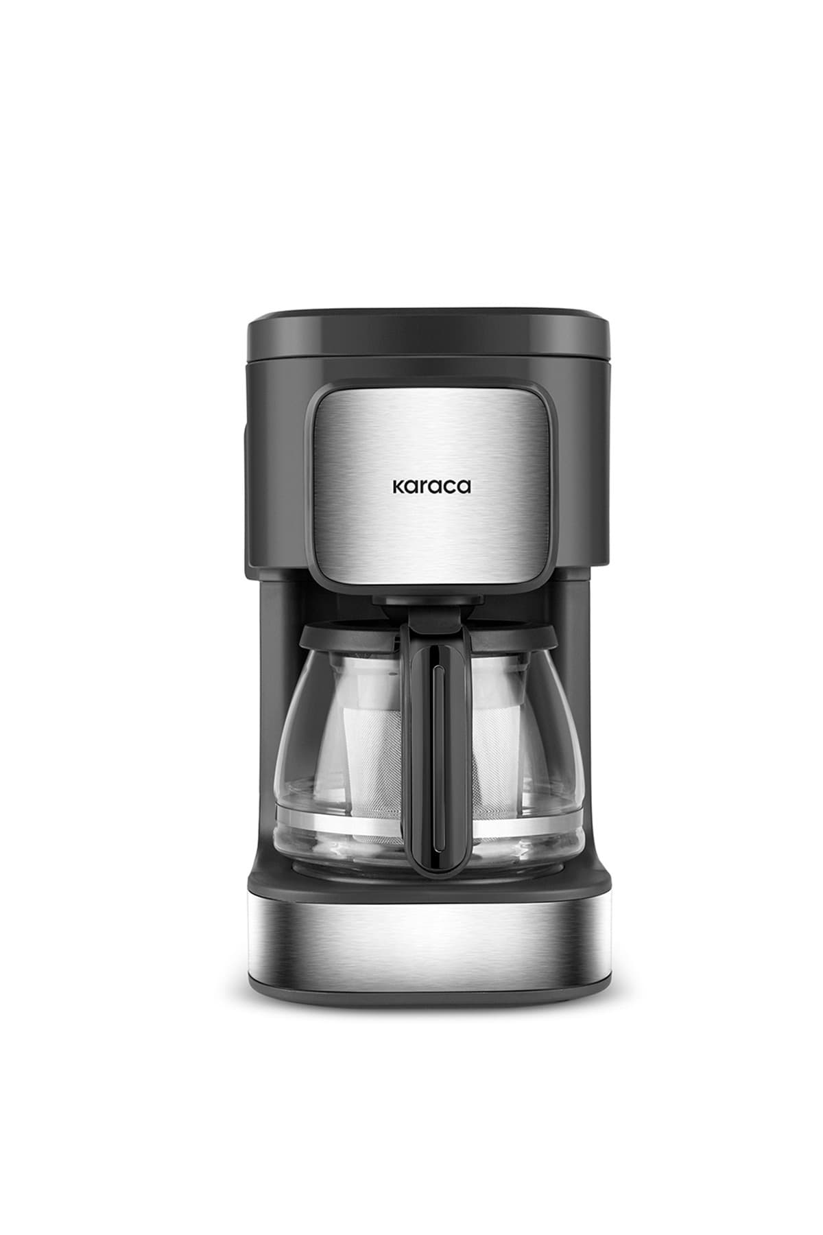 دستگاه قهوهساز و چایساز فیلتری Karaca Just Coffee Aroma 2 in 1 استیل دستگاه قهوهساز و چایساز فیلتری Karaca Just Coffee Aroma 2 in 1 استیل