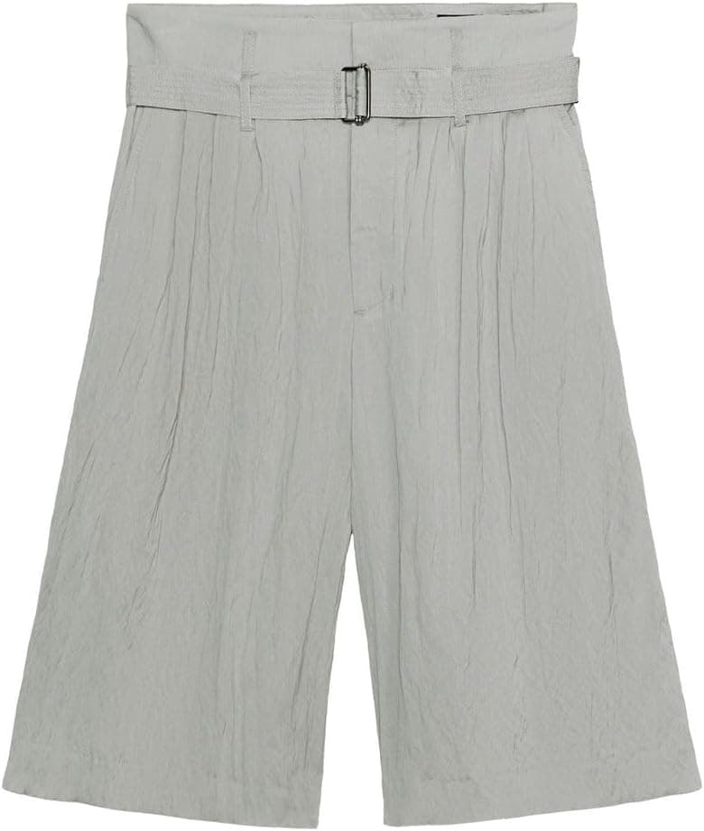 شورت برمودا زنانه Zara ZW COLLECTION کمربندی شورت برمودا زنانه Zara ZW COLLECTION کمربندی