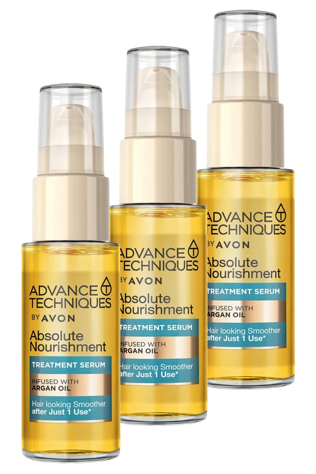 سرم مو مغذی Avon Advance Techniques حاوی روغن آرگان ست سهتایی 30ml سرم مو مغذی Avon Advance Techniques حاوی روغن آرگان ست سهتایی 30ml
