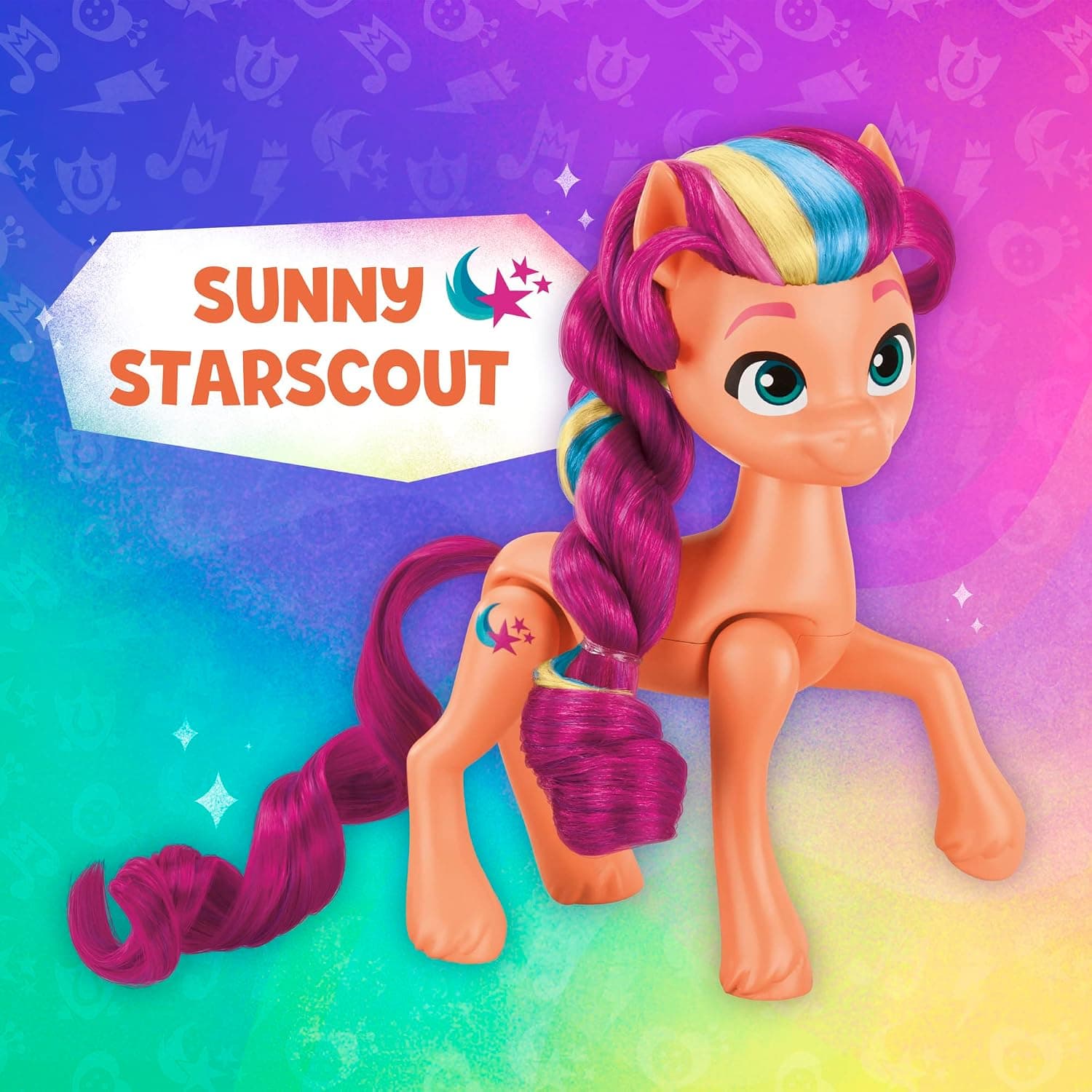 مجموعه ۶تایی عروسک اسب تکشاخ My Little Pony برای دختران و پسران ۳ ساله، مدل Rainbow Celebration، 5.5-Inch مجموعه ۶تایی عروسک اسب تکشاخ My Little Pony برای دختران و پسران ۳ ساله، مدل Rainbow Celebration، 5.5-Inch