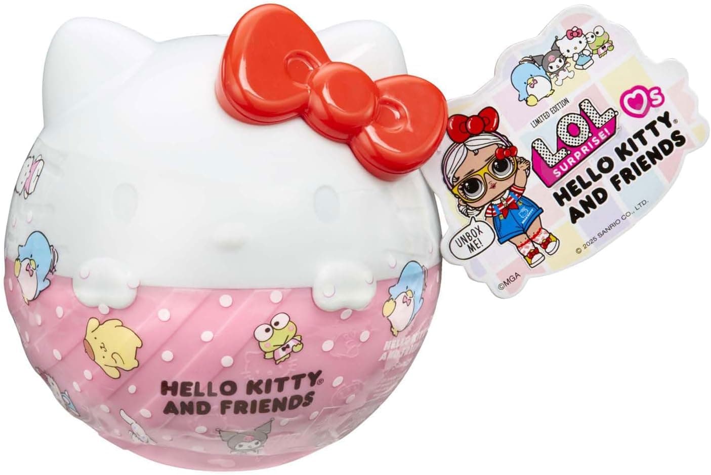 عروسک دخترانه L.O.L. Surprise! مدل Tots Hello Kitty عروسک دخترانه L.O.L. Surprise! مدل Tots Hello Kitty