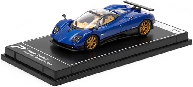 خودروی کلکسیونی مقیاس 1:64 PosterCars آبی آرژانتینی Pagani Zonda F مدل No.1 خودروی کلکسیونی مقیاس 1:64 PosterCars آبی آرژانتینی Pagani Zonda F مدل No.1