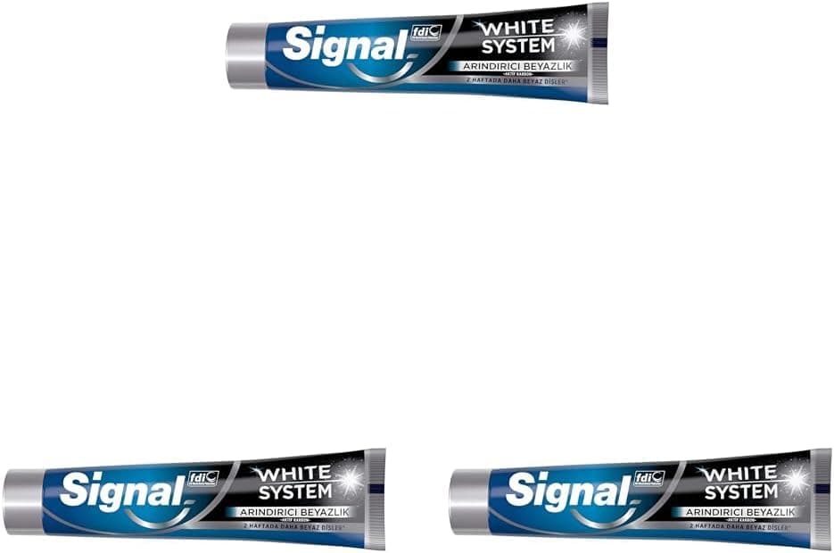 خمیردندان سفیدکننده Signal White System با کربن فعال 75 ml خمیردندان سفیدکننده Signal White System با کربن فعال 75 ml