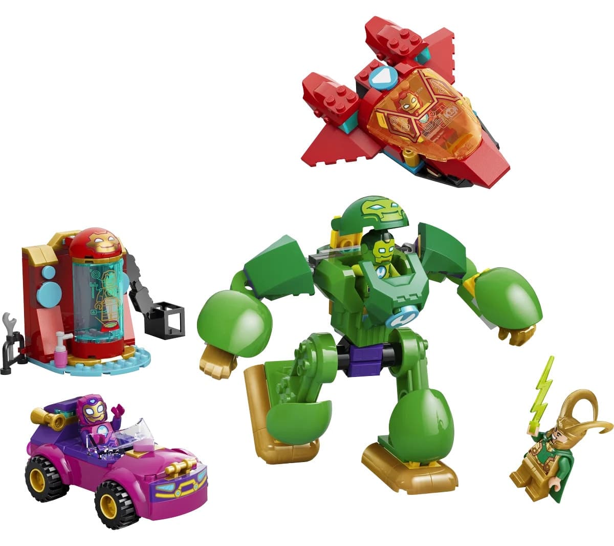 لگو Disney Junior Marvel Loki در برابر Iron Man مدل 11211 لگو Disney Junior Marvel Loki در برابر Iron Man مدل 11211