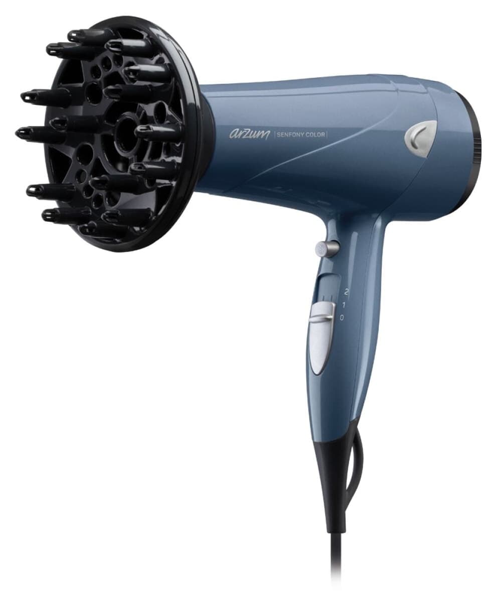 سشوار Arzum Senfony Color 2000W آبی تیره مدل AR5014 سشوار Arzum Senfony Color 2000W آبی تیره مدل AR5014