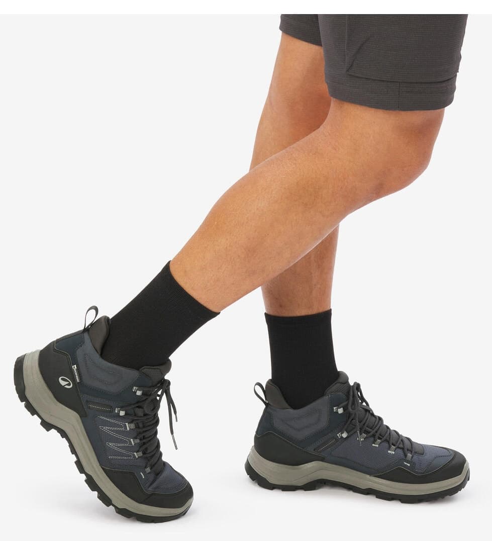 بوت مردانه Decathlon Quechua اوتدور خاکستری مدل MH100 بوت مردانه Decathlon Quechua اوتدور خاکستری مدل MH100