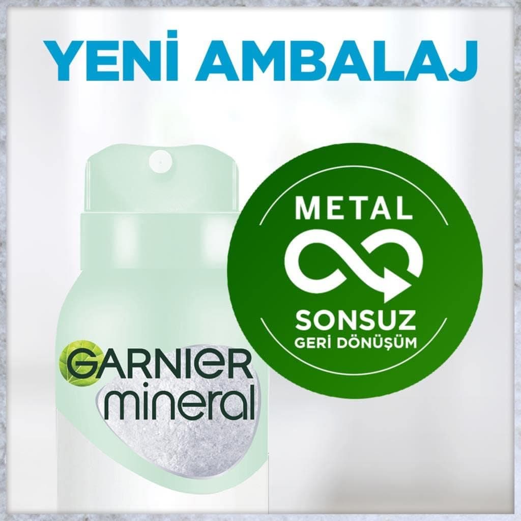 دئودورانت Garnier Mineral خالص و تمیز 150 ml دئودورانت Garnier Mineral خالص و تمیز 150 ml